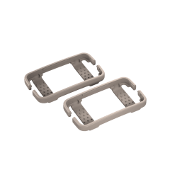 Photo d'une attache rigide marron pour Tractive CAT Mini