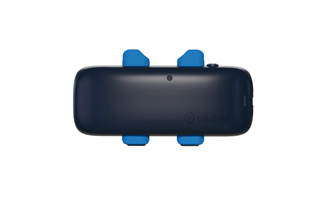 Lokalizator Tractive GPS DOG 4 (ciemnoniebieski) — widok z przodu