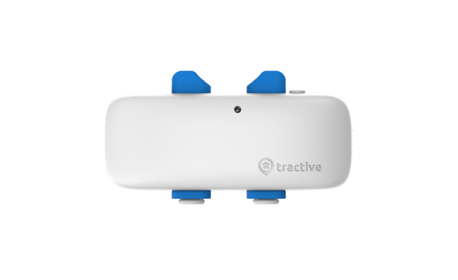 Lokalizator Tractive GPS DOG 4 (biały) — widok z przodu